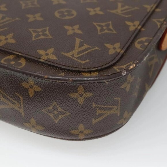 LOUIS VUITTON Monogram Monogram Saint Cloud GM Shoulder Bag M51242 Auth 138379 - Picture 4 of 16